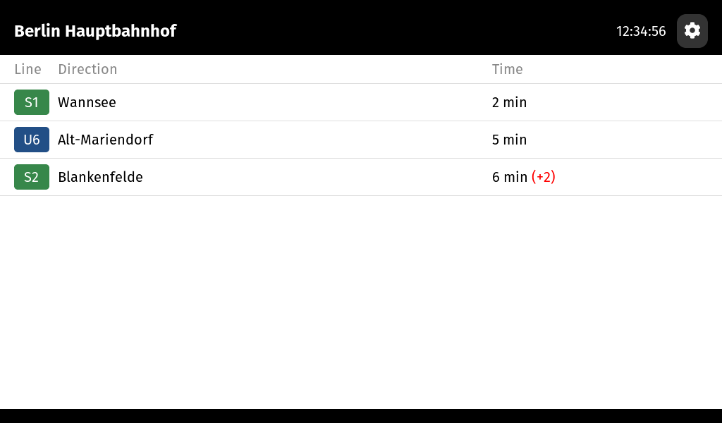Single station — 7" landscape