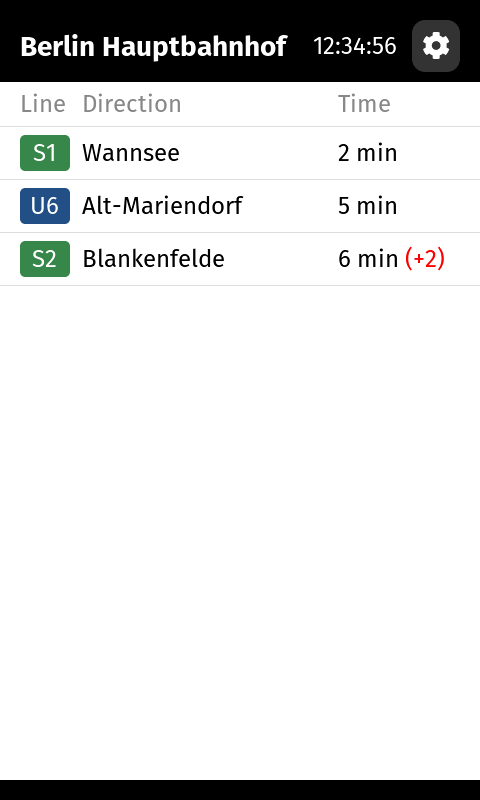 Single station — 4.3" portrait